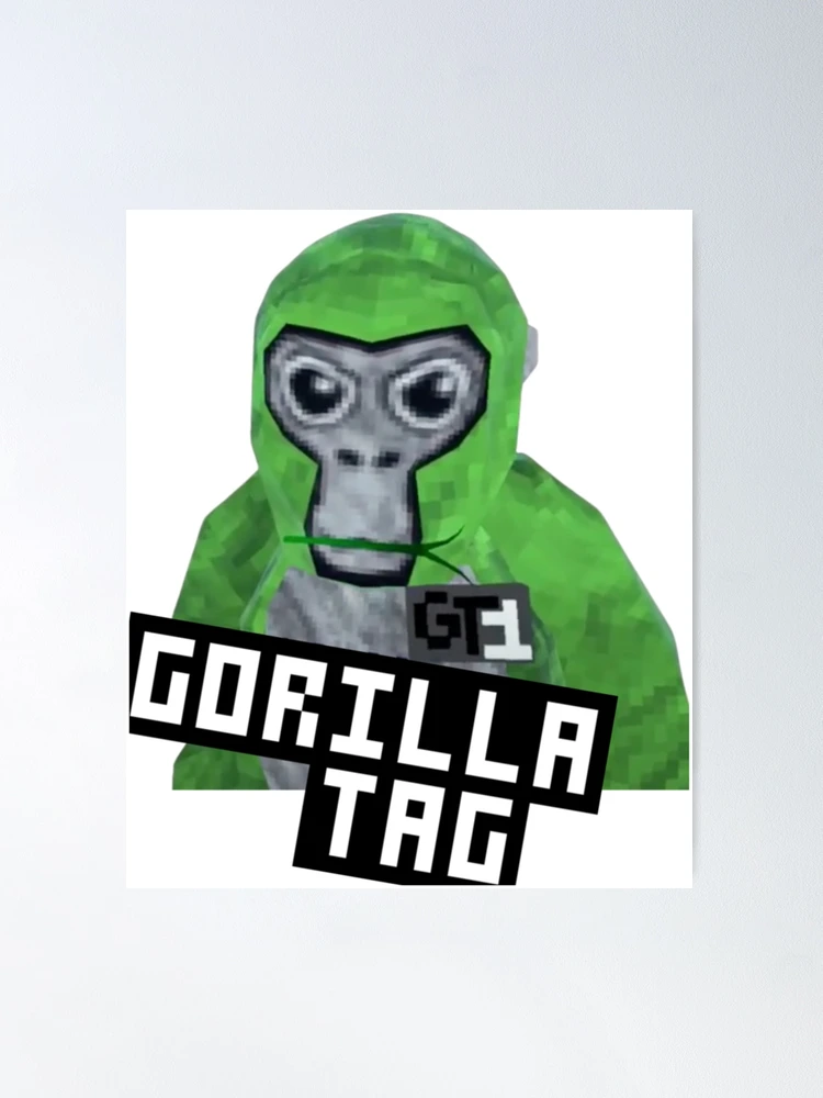 Gorilla tag gorillas pfp maker  Poster for Sale by DecalicoDesign