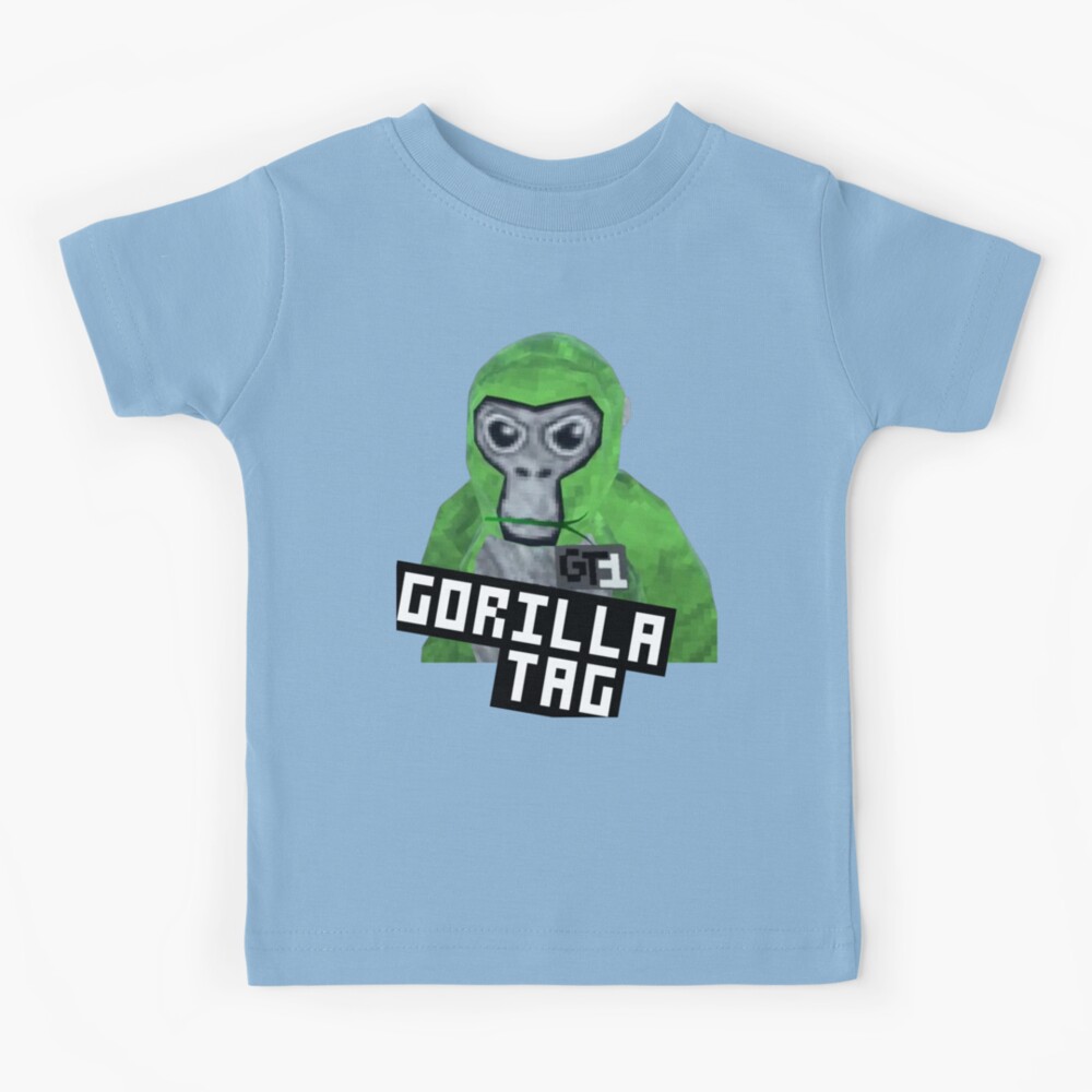 Gorilla Tag Mods Green Monkey  Kids T-Shirt for Sale by