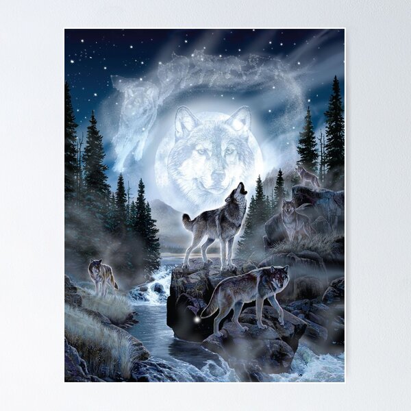 Item preview, Spirit  Of The Wolf  designed and sold by TeamBride.