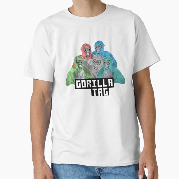 Item preview, Gorilla Tag Monkey Green Blue Red Gorilla  designed and sold by DecalicoDesign.