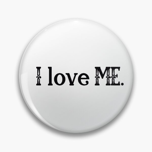 Item preview, I love me - whimsical self-love designed and sold by TinyPurpleHouse.