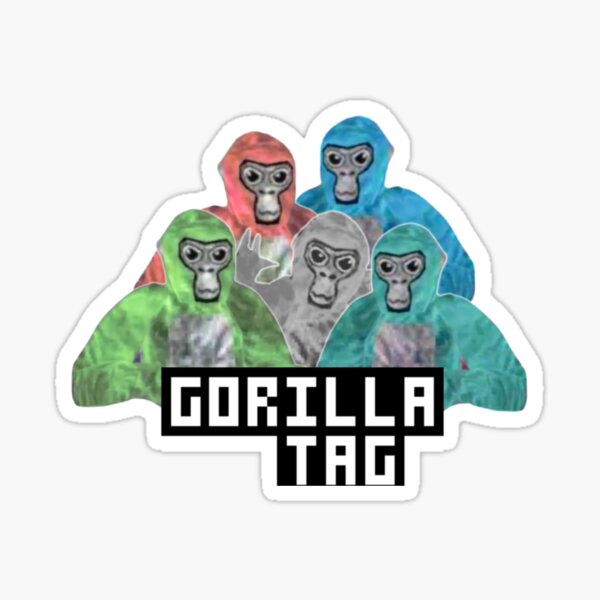  60Pcs Gorilla Tag Stickers Funny Stickers GMVAESKY for