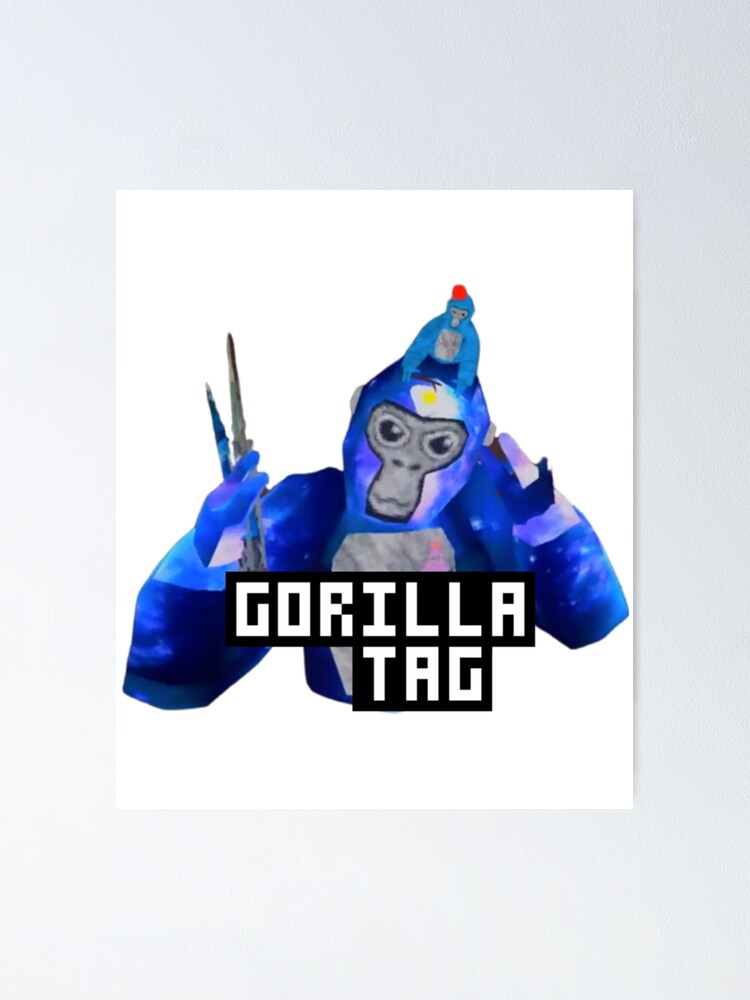 Gorilla tag gorillas pfp maker  Poster for Sale by DecalicoDesign