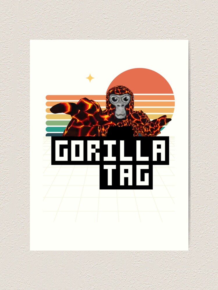 Gorilla Tag Mods Monkey  Poster for Sale by DecalicoDesign