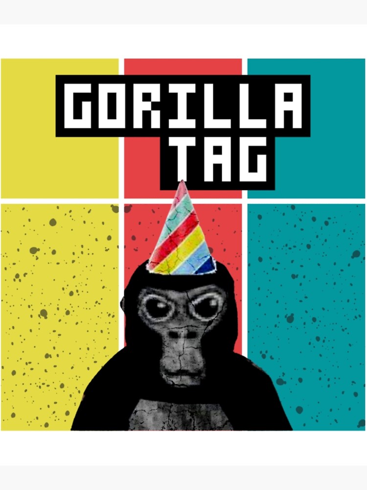 Gorilla Tag Mods Monkey  Poster for Sale by DecalicoDesign