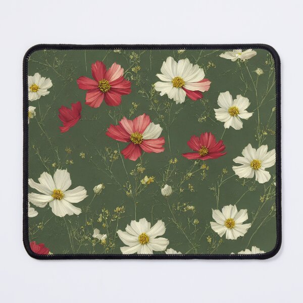 Item preview, Colorful October Cosmo Flowers designed and sold by FamiliarPufferfish.