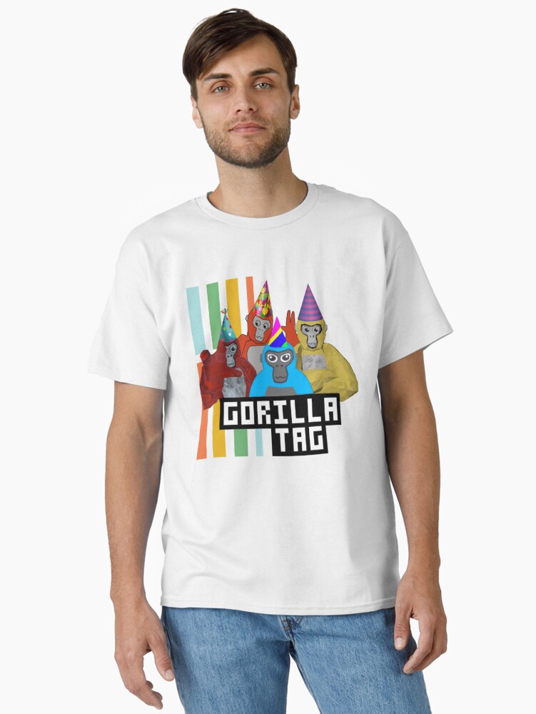 Thumbnail 1 of 7, Classic T-Shirt, Gorilla Tag Party Time 5   designed and sold by DecalicoDesign.
