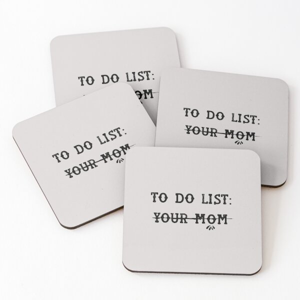 Item preview, funny gift for him To Do List: Your Mom Sassy sarcastic offended Rude saying  designed and sold by joygift369.