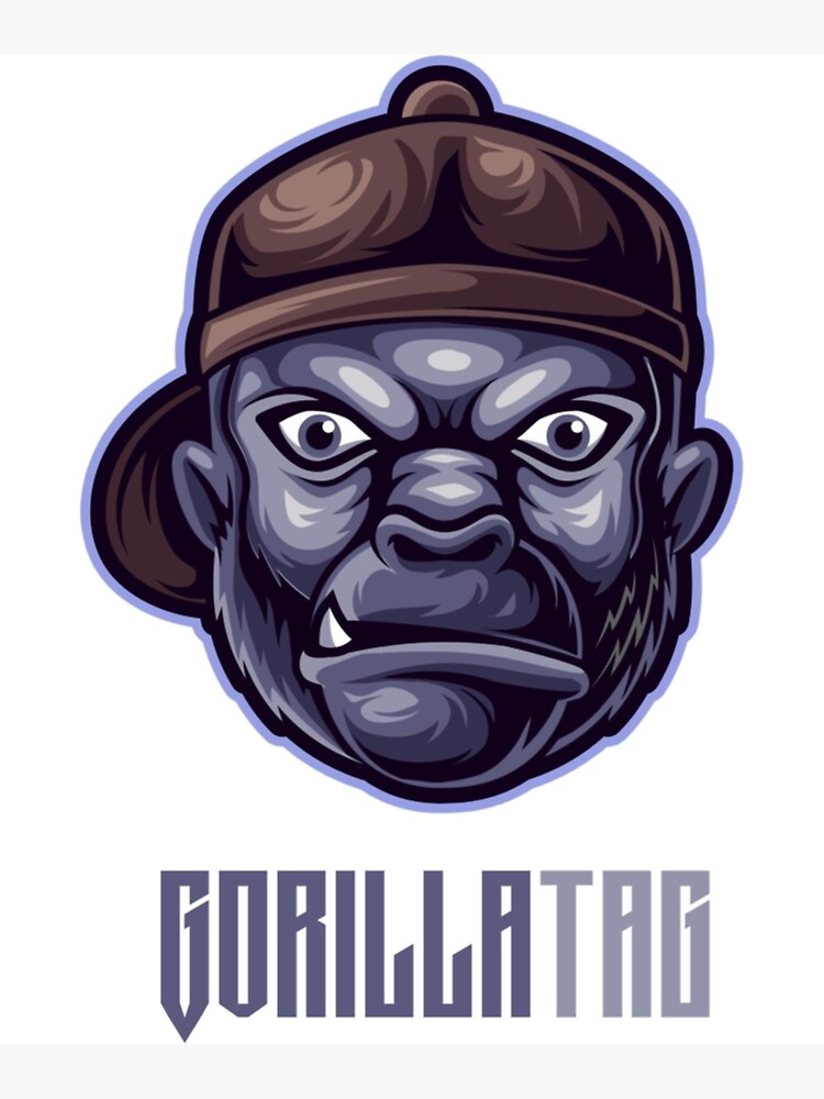 Gorilla tag gorillas pfp maker  Poster for Sale by DecalicoDesign