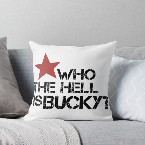 Item preview, who the hell is Bucky    designed and sold by AmceeDesigns.