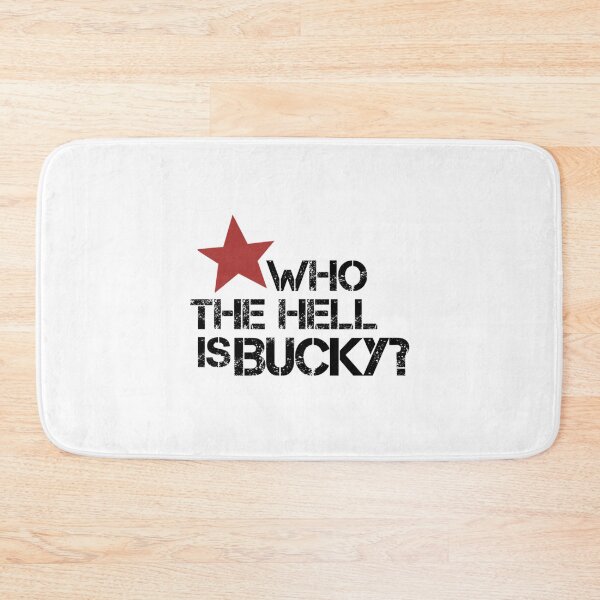 Item preview, who the hell is Bucky    designed and sold by AmceeDesigns.