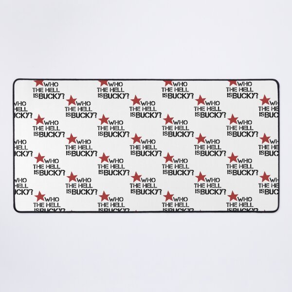 Item preview, who the hell is Bucky    designed and sold by AmceeDesigns.