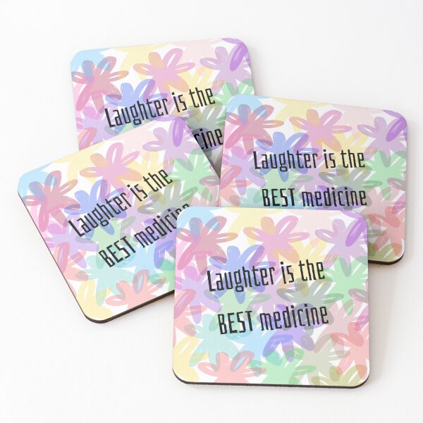 Item preview, Laughter Is The Best Medicine Positive Life Quotes  designed and sold by BasmalaSubhani.