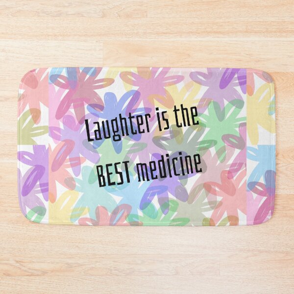 Item preview, Laughter Is The Best Medicine Positive Life Quotes  designed and sold by BasmalaSubhani.