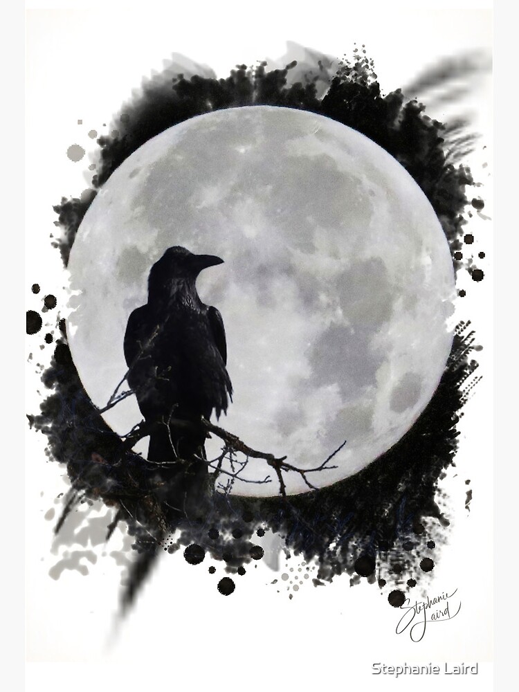 Moon fashion Raven