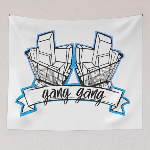 Item preview, Double Cart Gang - University Blue - Retail Arbitrage  designed and sold by OPH-Trading-Co.