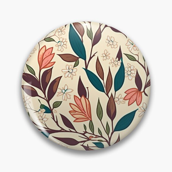 Aperçu de l'œuvre Motif de fleurs, de feuilles et de branches créée et vendue par FelpoStore.
