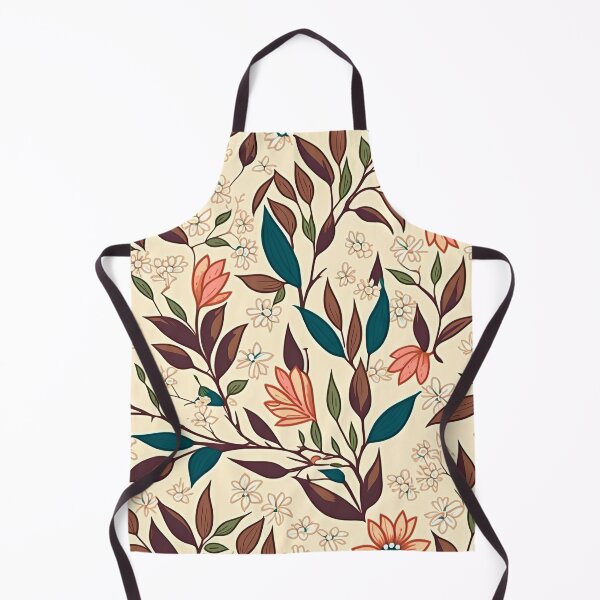 Item preview, Patrón de flores, hojas y ramas designed and sold by FelpoStore.