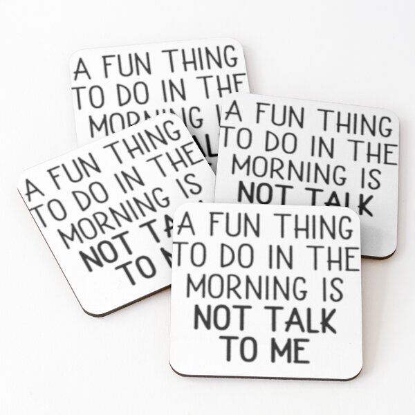 Item preview, A Fun Thing To Do In the Morning Is Not Talk To Me Shirt, Coworker Gift, Funny Shirt, Gift for Friend, Coffee Before Talkie, Coffee Shirt designed and sold by Sandy  Art.