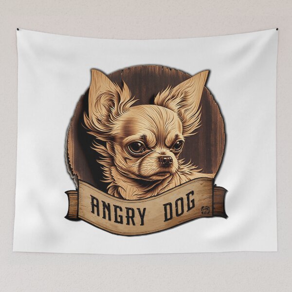 Item preview, Angry Dog: Chihuahua designed and sold by BWstudios.