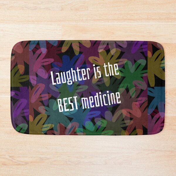 Item preview, Laughter Is The Best Medicine Positive Life Quotes  designed and sold by BasmalaSubhani.