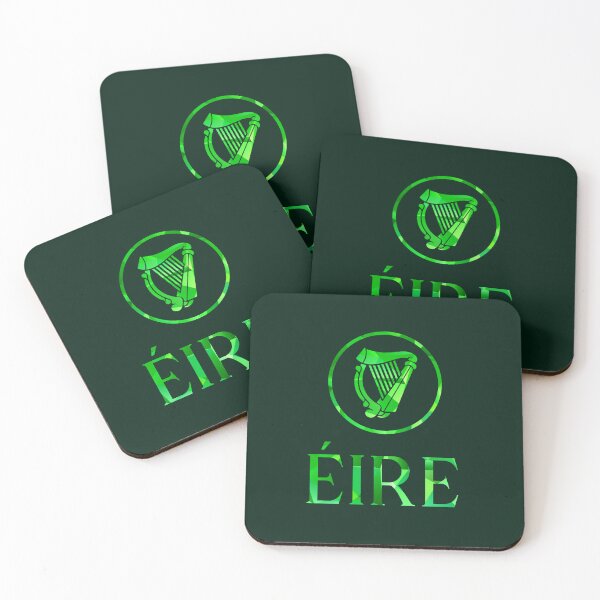 Aperçu de l'œuvre EIRE Géo Vert créée et vendue par VRedBaller.