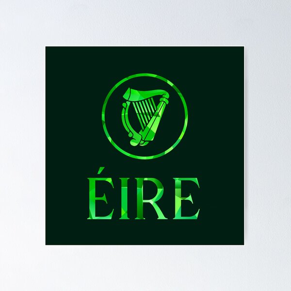 Item preview, EIRE Geo Green designed and sold by VRedBaller.