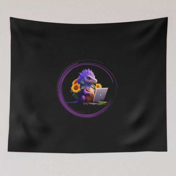 Item preview, A dragon sticker that works as a logo designer designed and sold by majed hijazy.