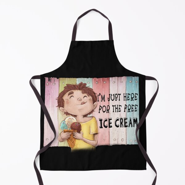 Item preview,  IM JUST HERE FOR THE FREE ICE CREAM designed and sold by david parry.