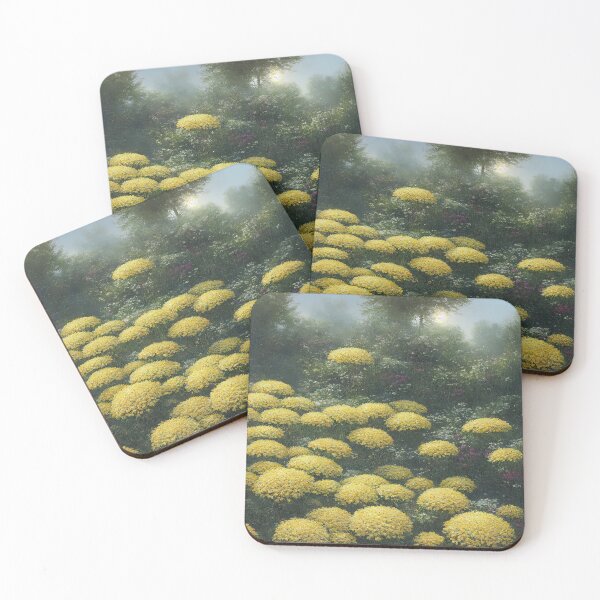 Item preview, November Chrysanthemum Field designed and sold by FamiliarPufferfish.