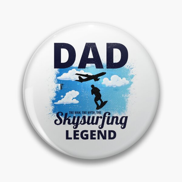 Item preview, Skysurfing Dad Skydiving Extreme Sport Skydiver designed and sold by TastefulTees.
