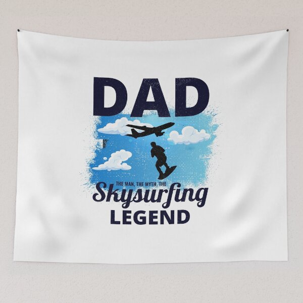 Item preview, Skysurfing Dad Skydiving Extreme Sport Skydiver designed and sold by TastefulTees.