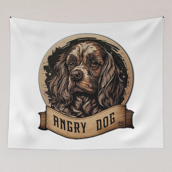 Item preview, Angry Dog: Cocker Spaniel designed and sold by BWstudios.