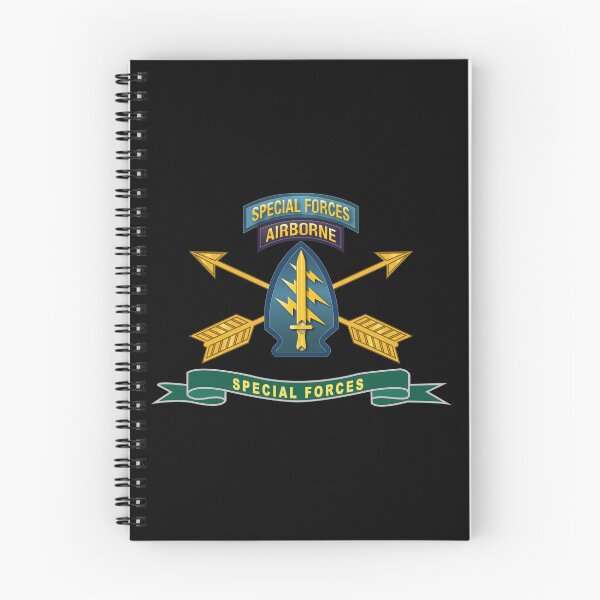 Item preview, Army - Special Forces - SSI w Tab - Br - Ribbon X 300 designed and sold by Military Insignia Products.
