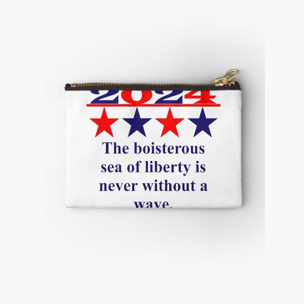 Item preview, The Boisterous Sea Of Liberty - Political Quote  designed and sold by CrankyOldDude.