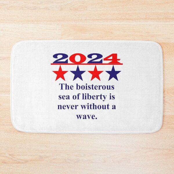 Item preview, The Boisterous Sea Of Liberty - Political Quote  designed and sold by CrankyOldDude.