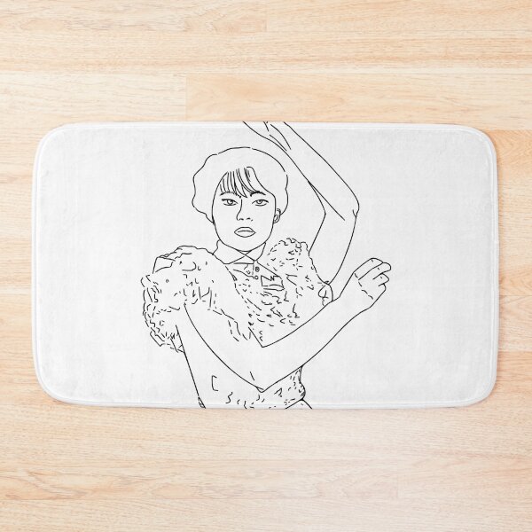Item preview, Wednesday lineart fanart designed and sold by Daizydrawshop.