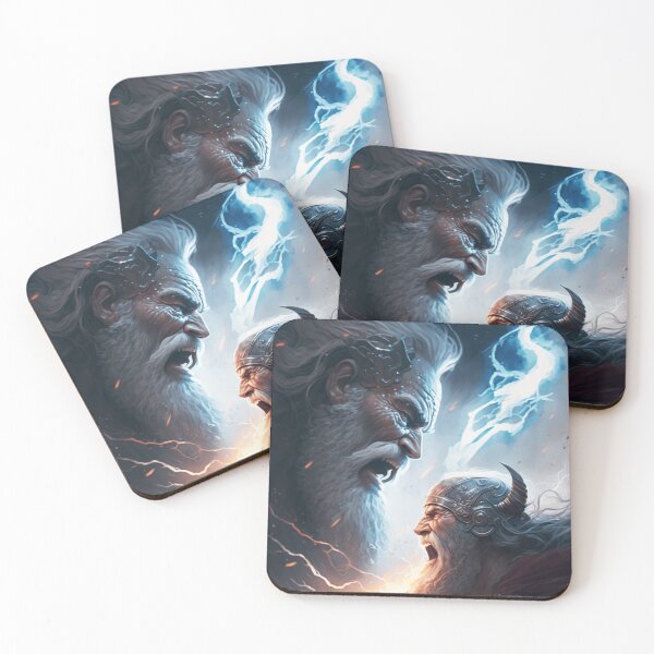 Item preview, Legendary Battle of Thor vs Zeus designed and sold by Philip-p22.