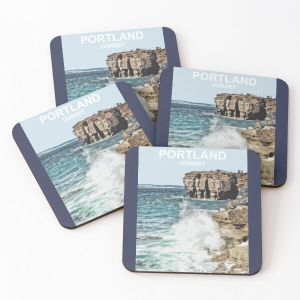 Item preview, Portland Dorset. Travel poster. Gift.  designed and sold by BarbaraGlebska.