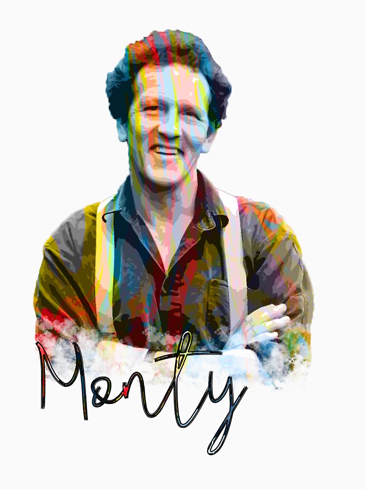 Monty Don Pop Art Sticker - 5 Inch Vinyl Decal For Cars, Laptops & Water Bottles