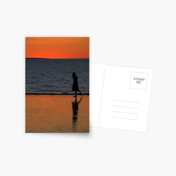 Mindelsilhouette Postcard