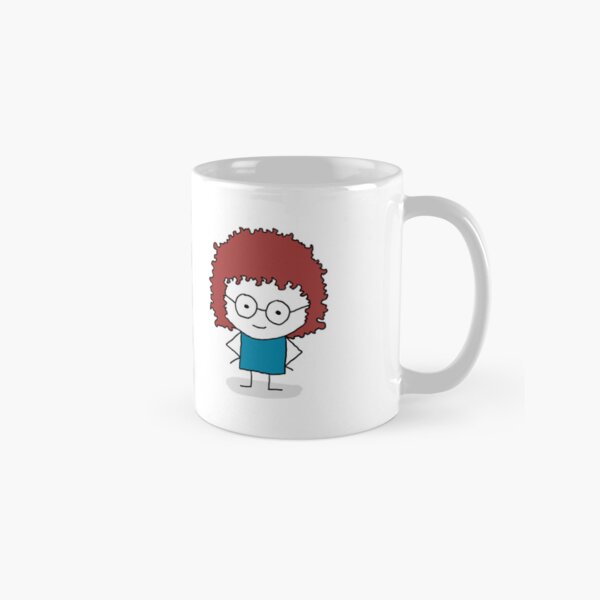 Personnage à lunettes Mug classique