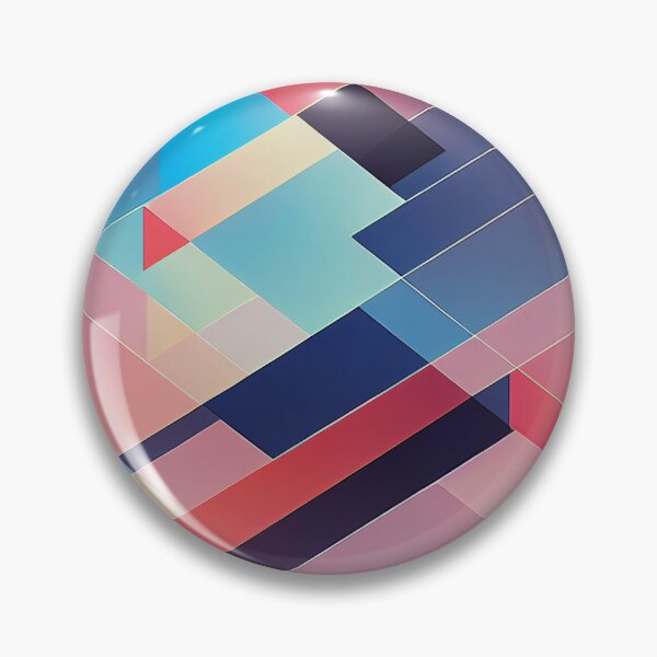 Artikelvorschau, Chillwave-Muster im Stil der 80er Jahre in Blau und Pink entworfen und verkauft von Fine Prints.