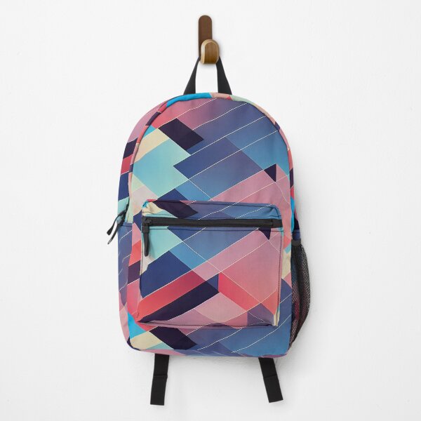 Item preview, Chillwave 80s Style Pattern in Blue and Pink designed and sold by Fine Prints.