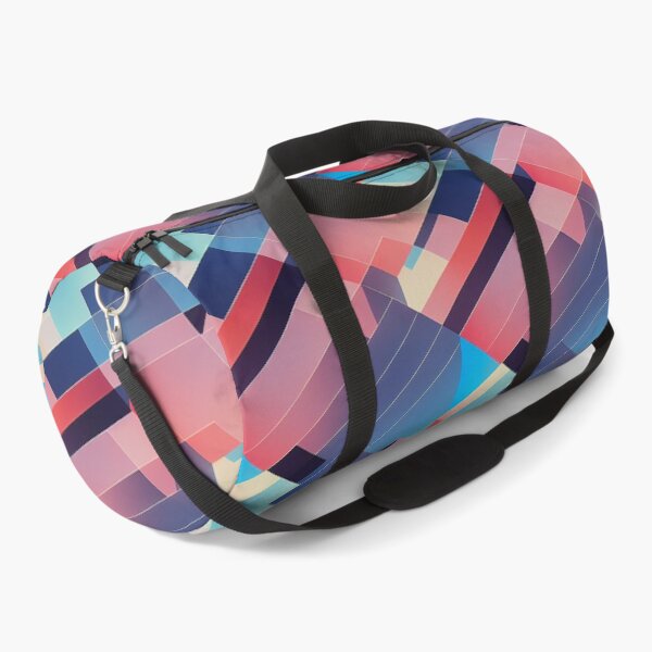 Item preview, Chillwave 80s Style Pattern in Blue and Pink designed and sold by Fine Prints.