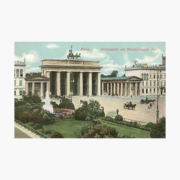 Artikel-Vorschau von Berlin Pariser Platz and Brandenburger Tor, designt und verkauft von Klaus Offermann.