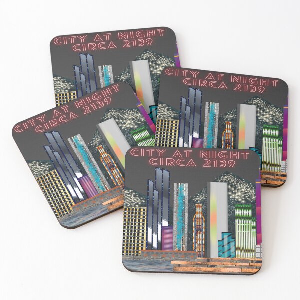 Item preview, city at night circa 2139 designed and sold by Robert Lucio.