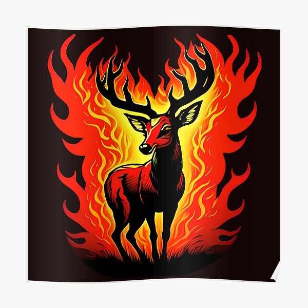 Fear The Deer Posters for Sale