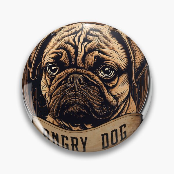 Item preview, Angry Dog: Pug designed and sold by BWstudios.