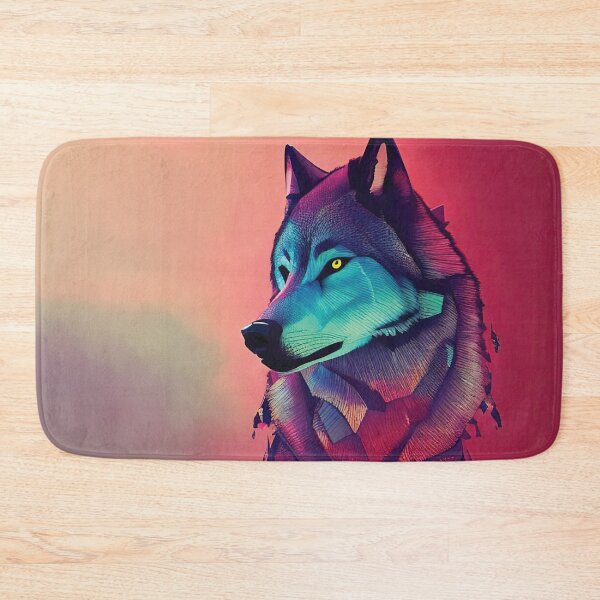 Item preview, Geometric Wolf designed and sold by The AI Art Gallery.